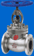 photogragh of cast iron globe valve